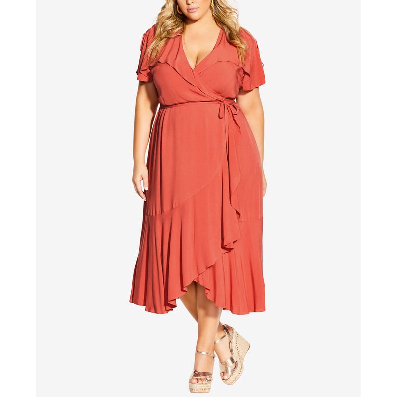City Chic Trendy Plus Size Fiesta Fun Maxi Dress